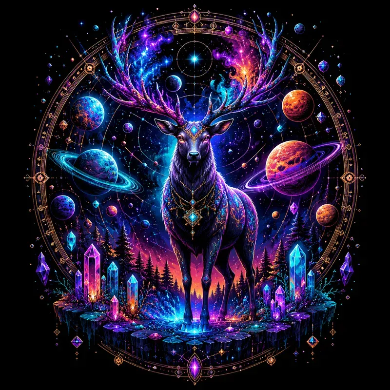 Neon Dark Fantasy Graphic Tee Generator