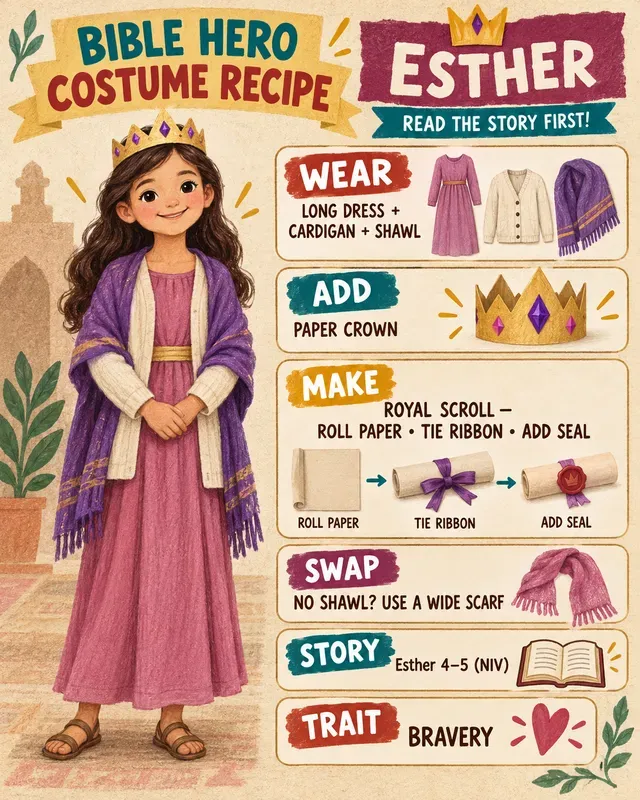 Easy Bible Hero Costume Kits