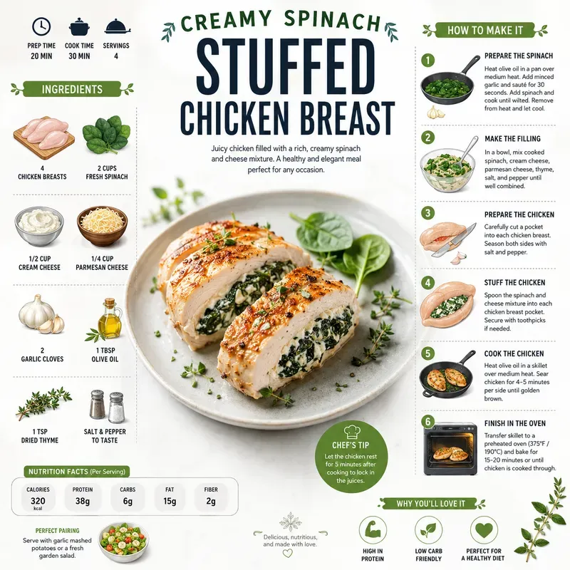 Minimal Recipe Infographics