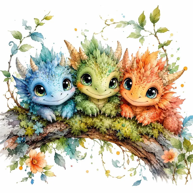 Whimsical Fluffy Character Collections