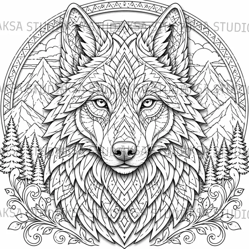3D Illusion Coloring Books