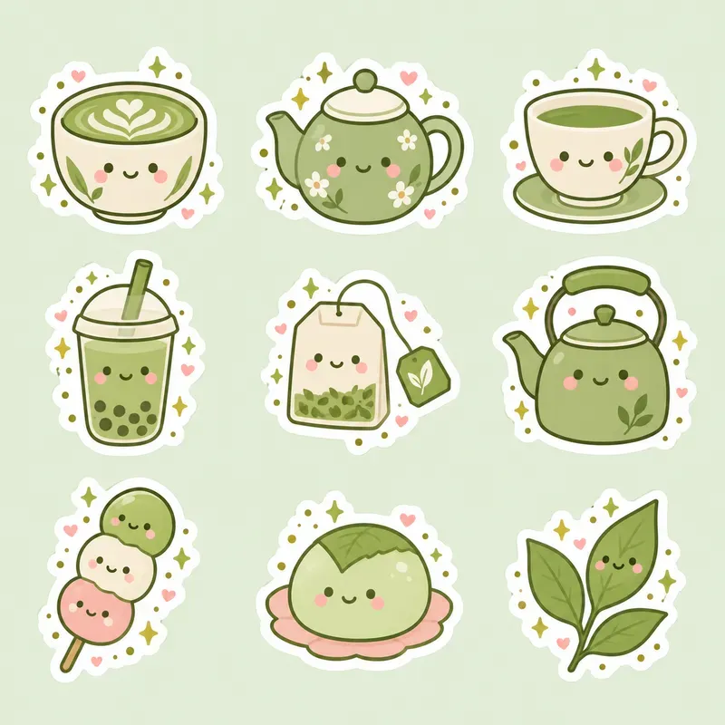Kawaii Diecut Sticker Sheets