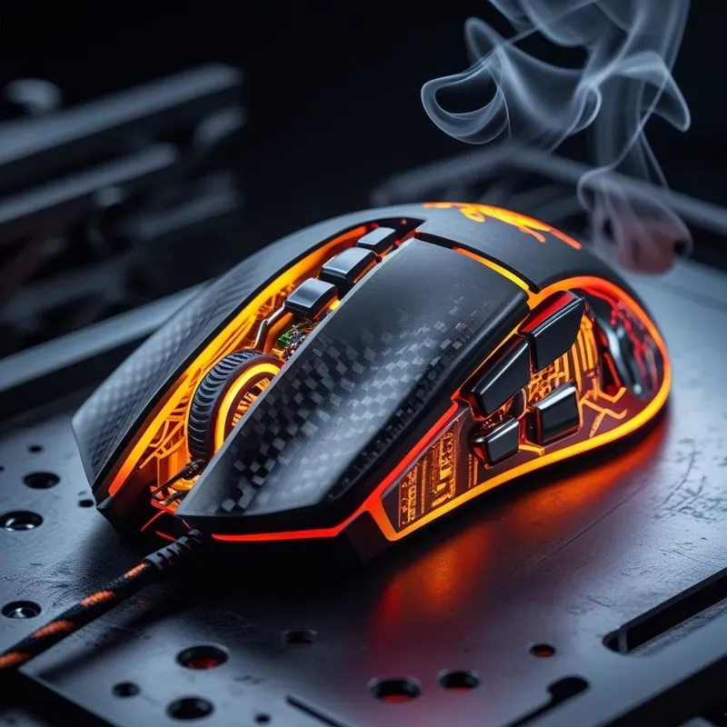 Cyberluxe Crystal Gaming Mice