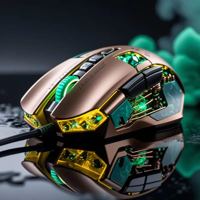 Cyberluxe Crystal Gaming Mice