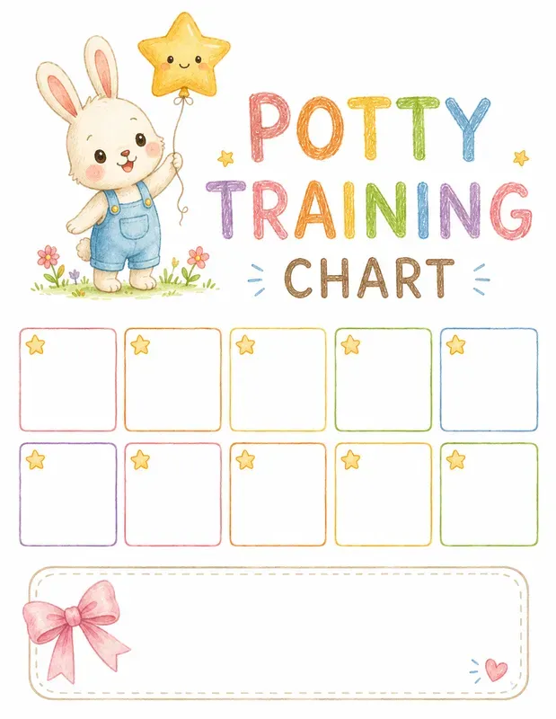 Potty Training Charts