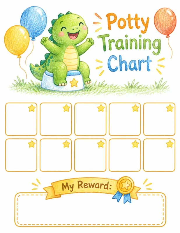 Potty Training Charts