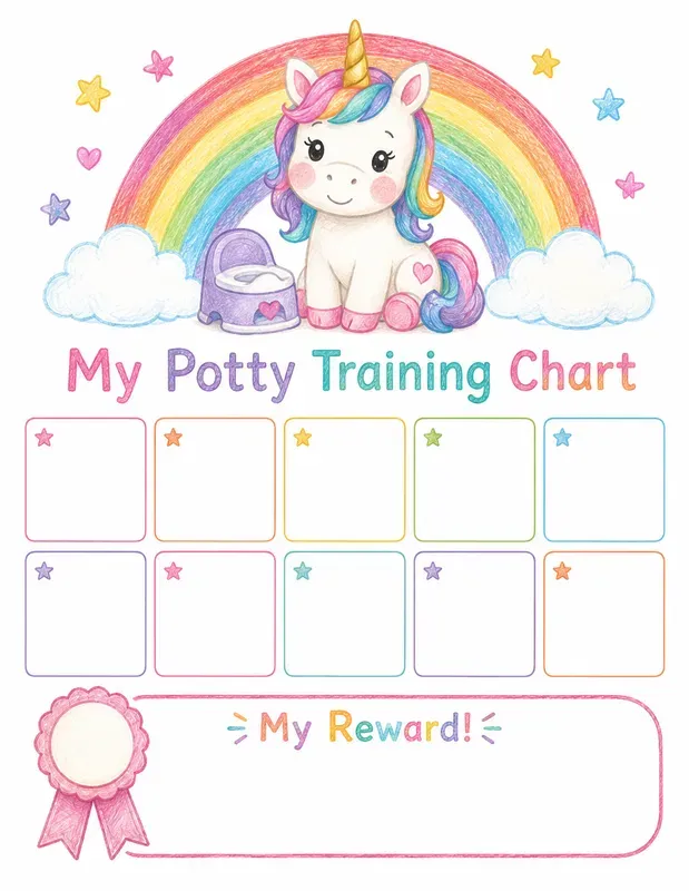 Potty Training Charts