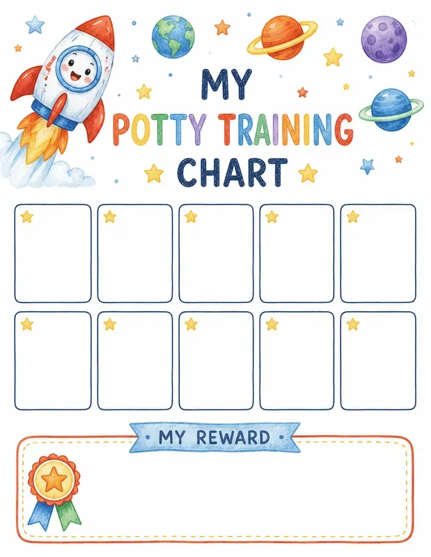 Potty Training Charts