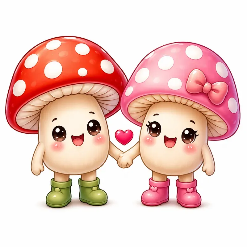 Cute Cartoon Couple Collections