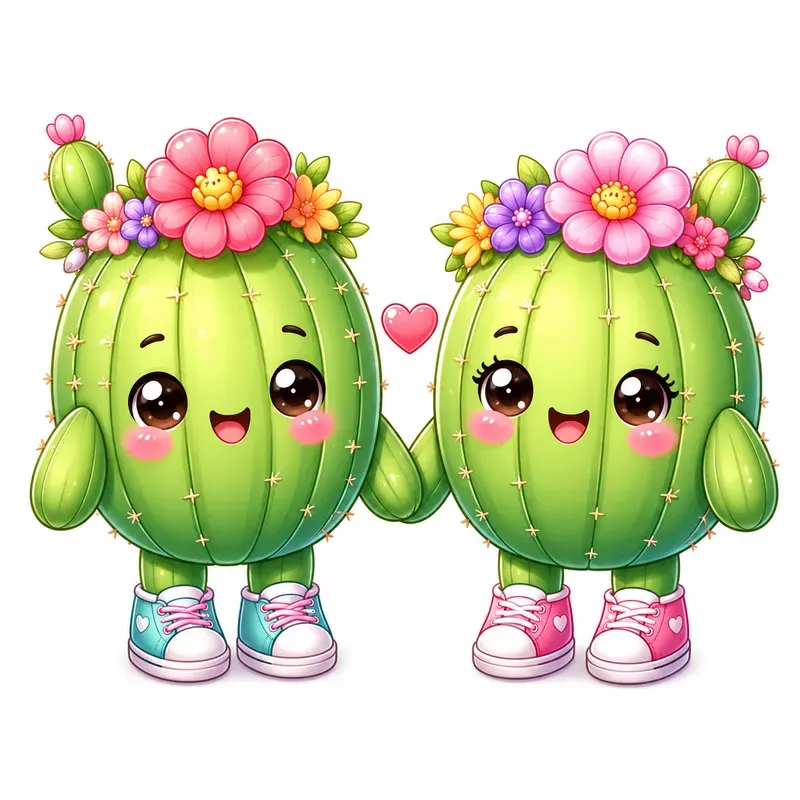 Cute Cartoon Couple Collections