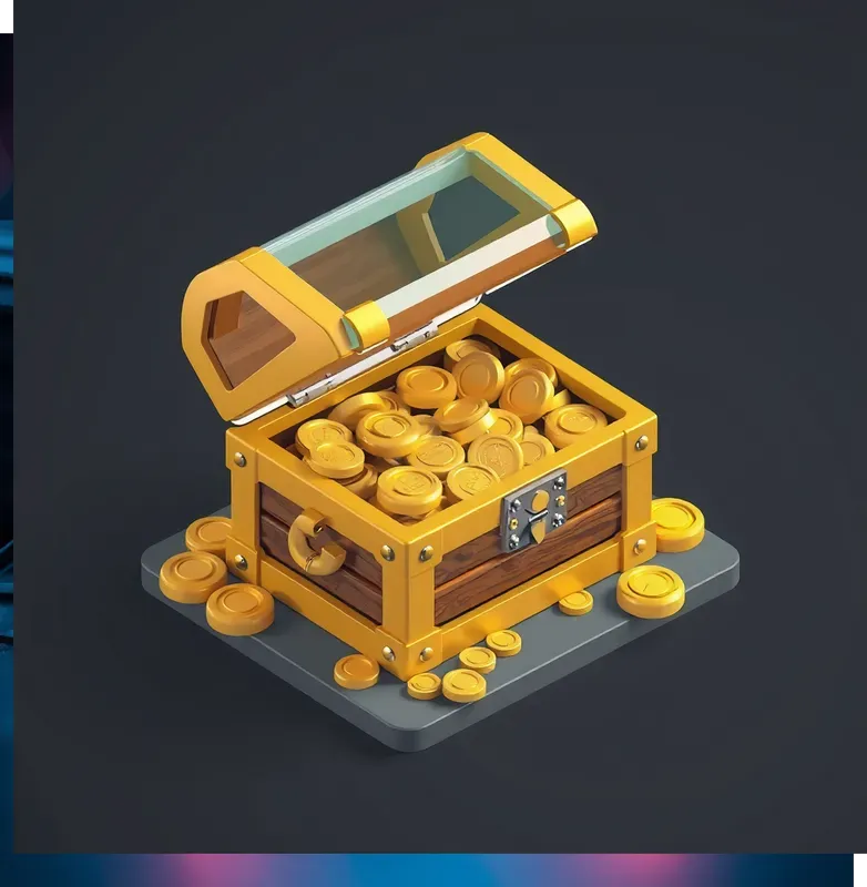 3D Isometric Crystal Game Assets