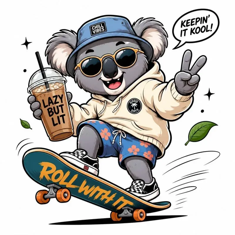 Cool Animal Mascot Skaters
