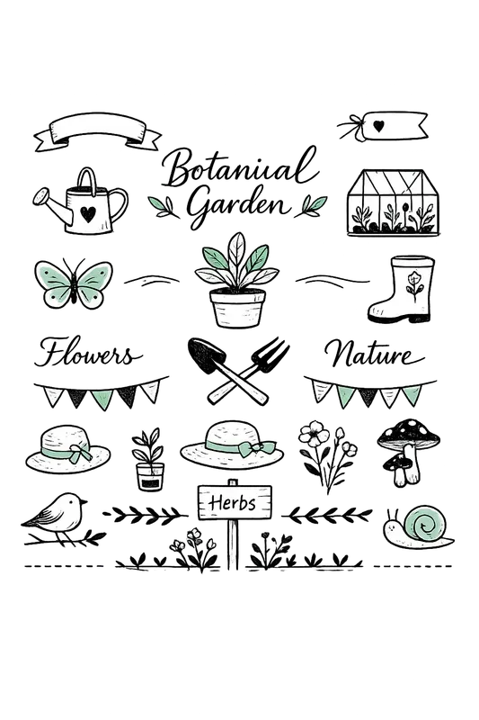 Bujo Planner Sticker Sheet Templates