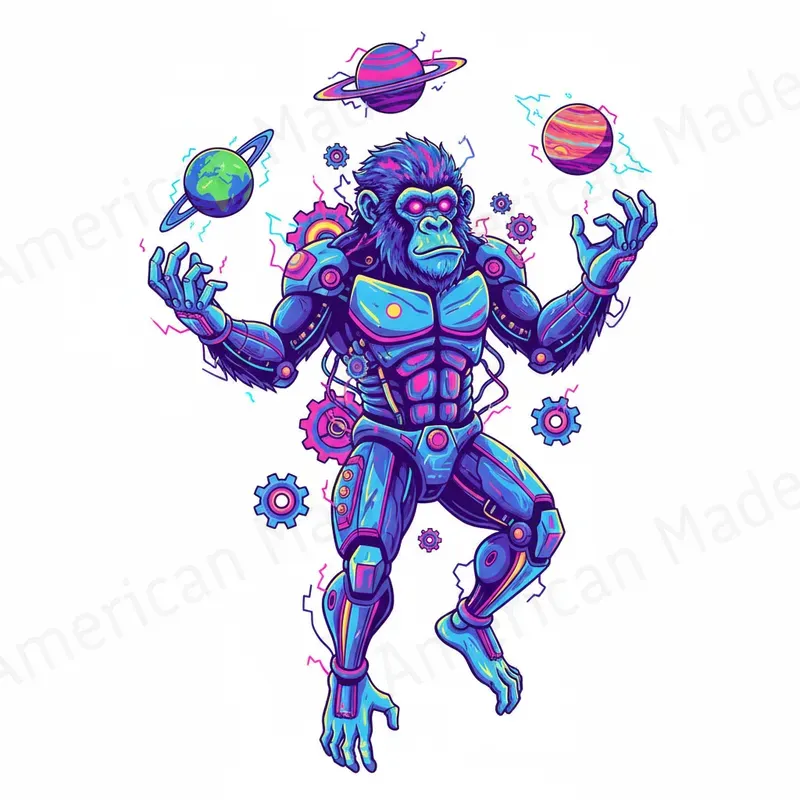 Psychedelic Pop Fusion Characters