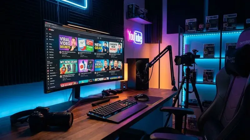YouTube Automation Cinematic Workspace Ps