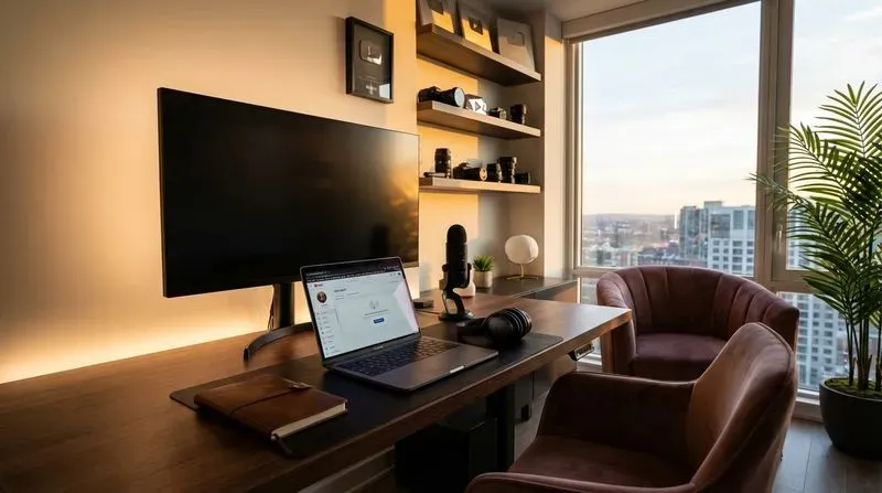 YouTube Automation Cinematic Workspace Ps