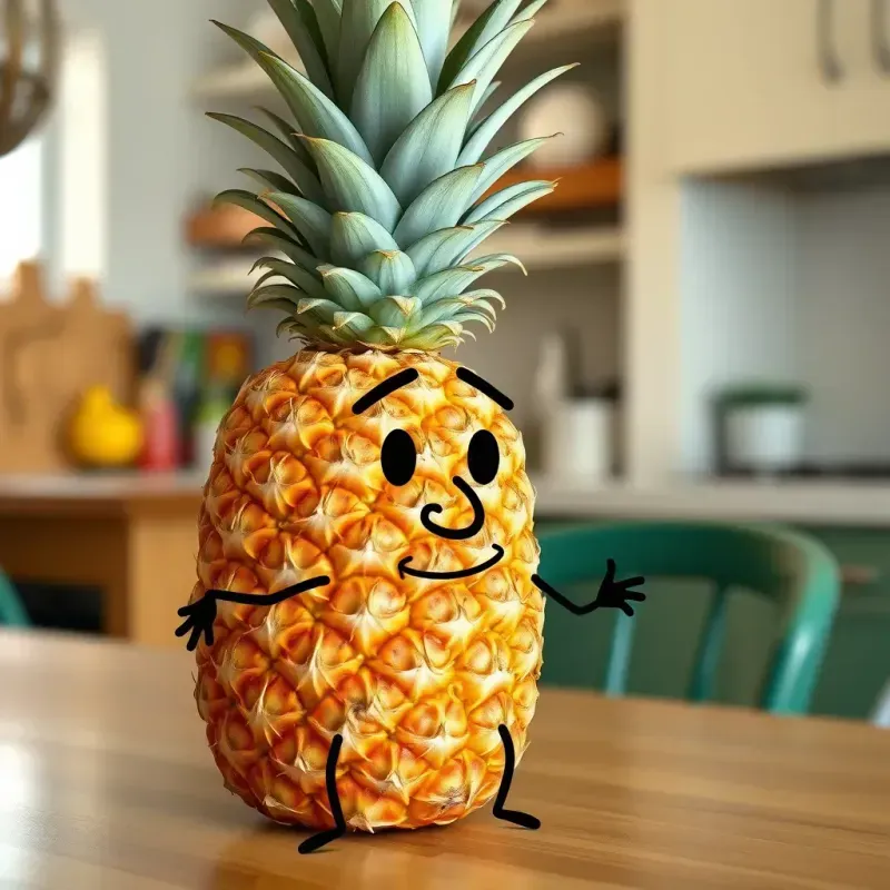 Expressive Fruits And Vegetables