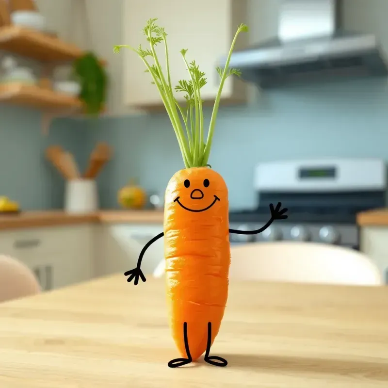 Expressive Fruits And Vegetables