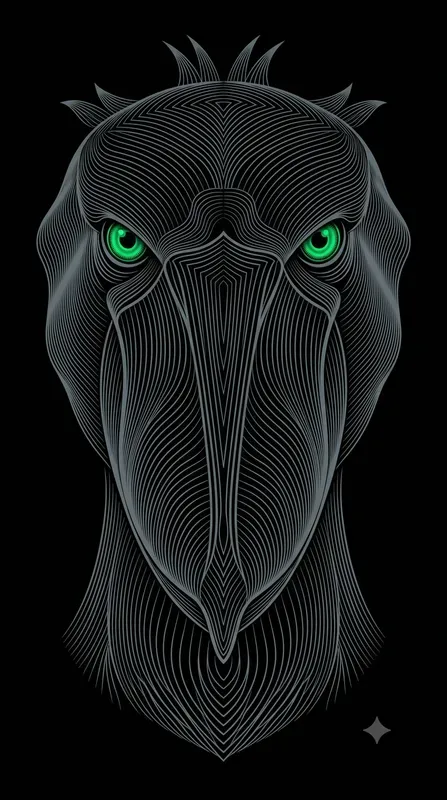 Minimalist Opart Contour Illustrations