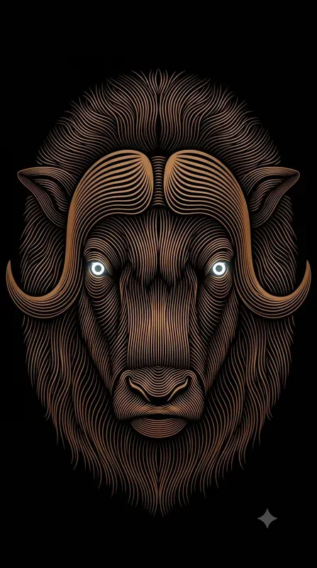 Minimalist Opart Contour Illustrations