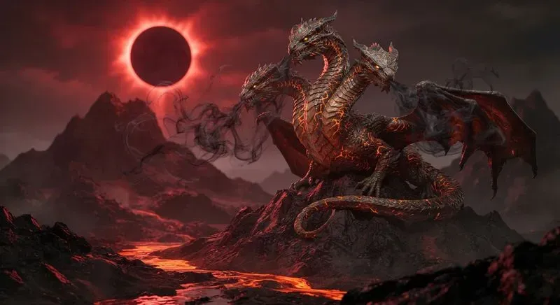 Mythic Serpent Art