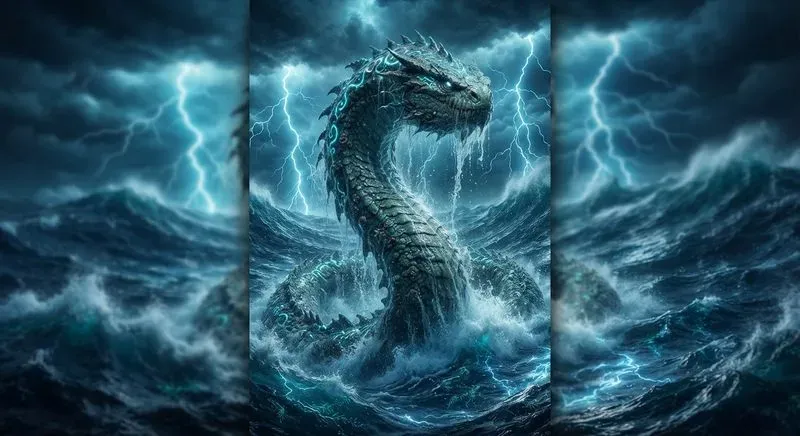 Mythic Serpent Art