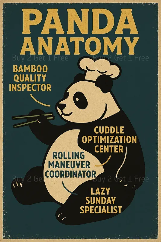 Funny Animal Anatomy Posters