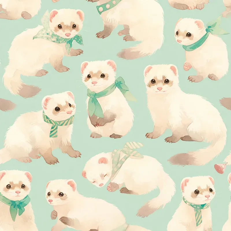 Cozy Watercolor Pets