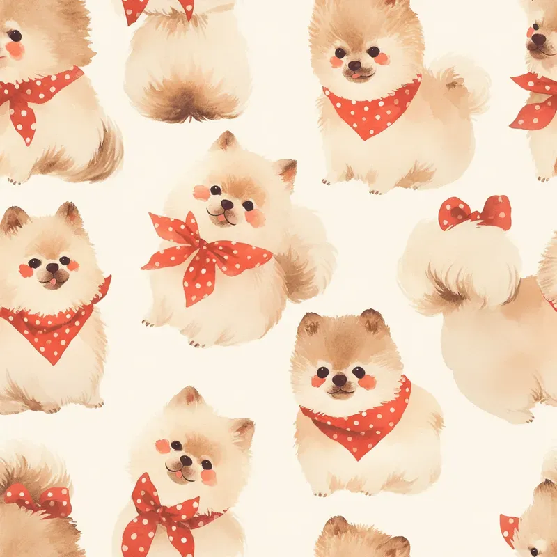 Cozy Watercolor Pets