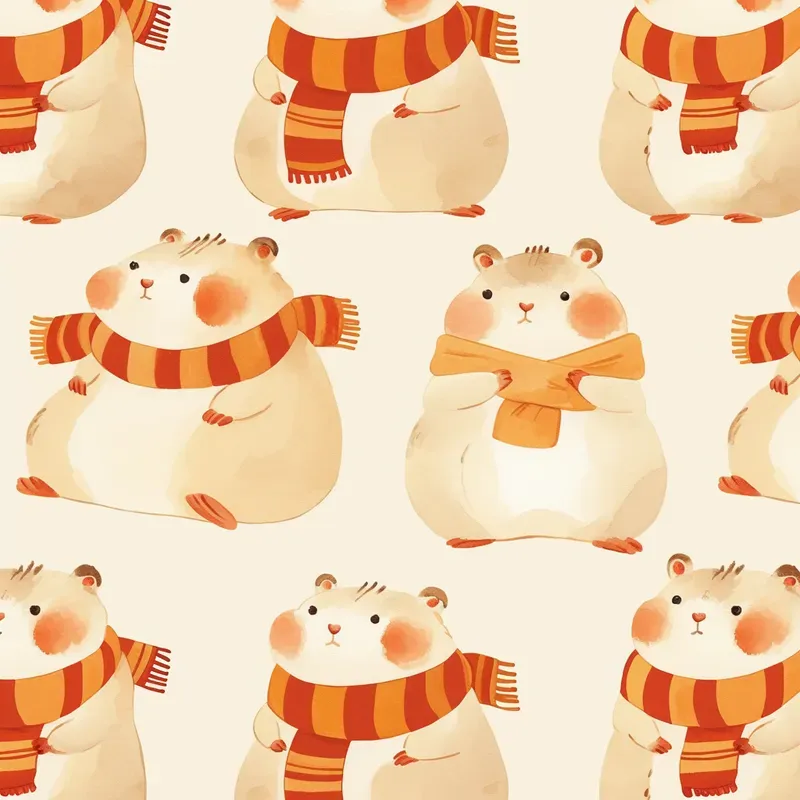 Cozy Watercolor Pets