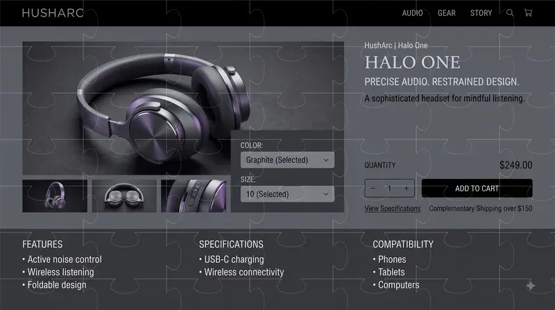 Ecommerce Product Page UI Generator