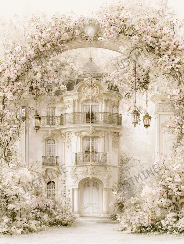 Garden Estates Cottage Clipart
