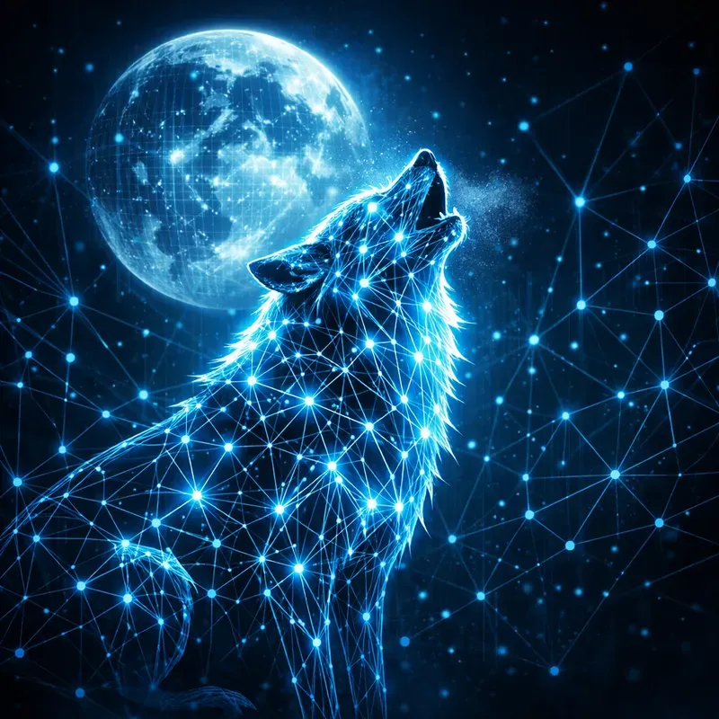 Futuristic Neural Line Art Creatures