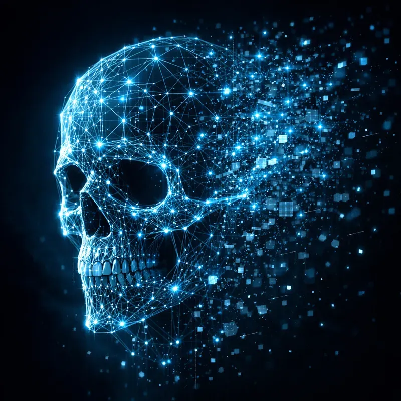 Futuristic Neural Line Art Creatures