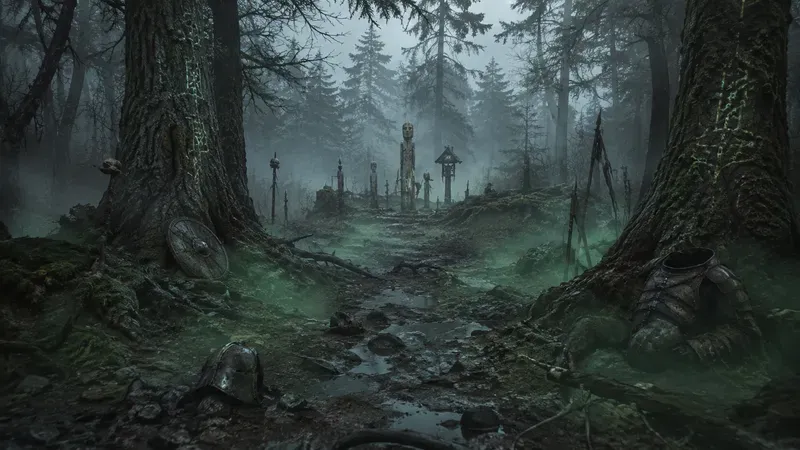Slavic Dark Fantasy Environments