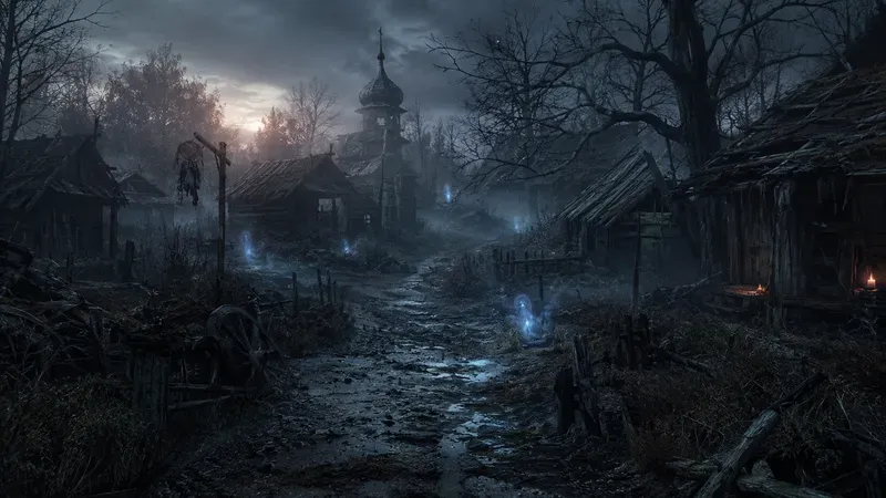 Slavic Dark Fantasy Environments