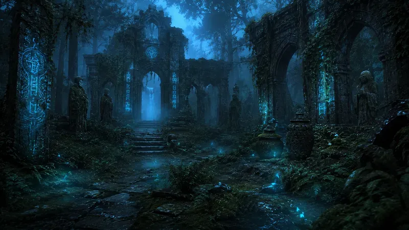 Slavic Dark Fantasy Environments