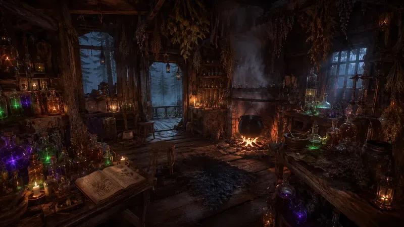 Slavic Dark Fantasy Environments