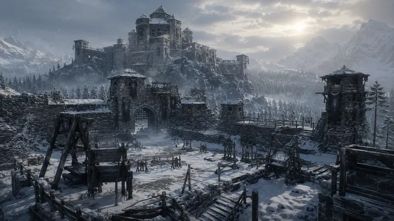 Slavic Dark Fantasy Environments