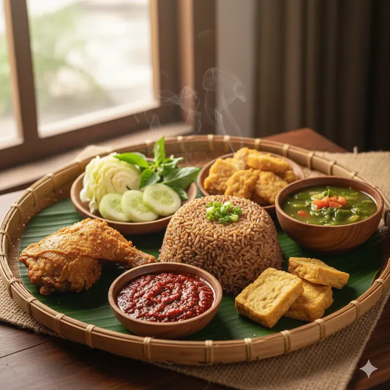 Sunda Dishes Stock Photos