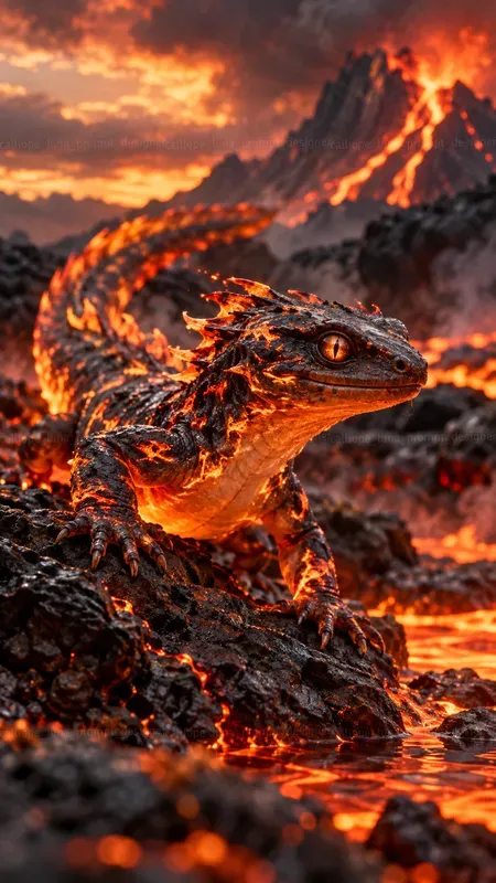 Hyperrealistic Elemental Animal Hybrids