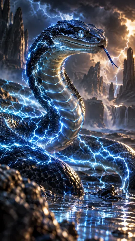 Hyperrealistic Elemental Animal Hybrids