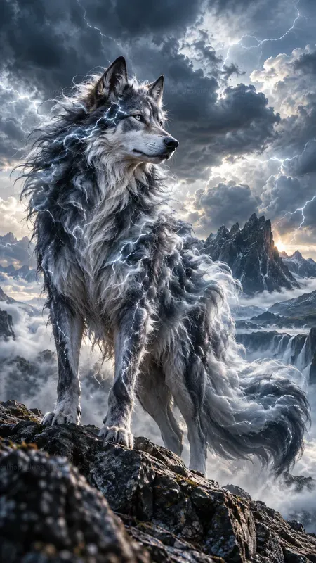 Hyperrealistic Elemental Animal Hybrids
