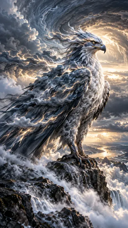 Hyperrealistic Elemental Animal Hybrids