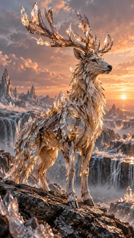 Hyperrealistic Elemental Animal Hybrids