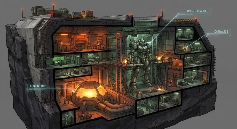 Architectural Cutaways Crosssections