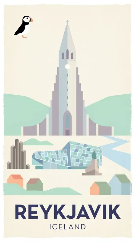 Minimalist Travel Poster Generator