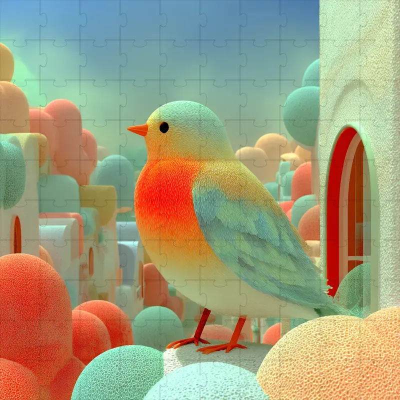 Soft Surreal 3D Toylike Pastel Renders