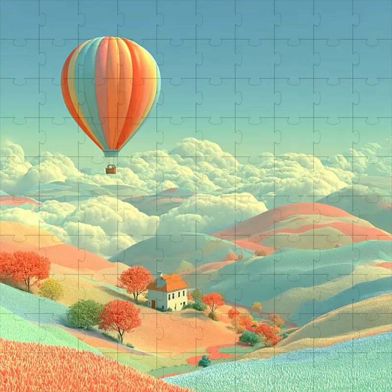 Soft Surreal 3D Toylike Pastel Renders