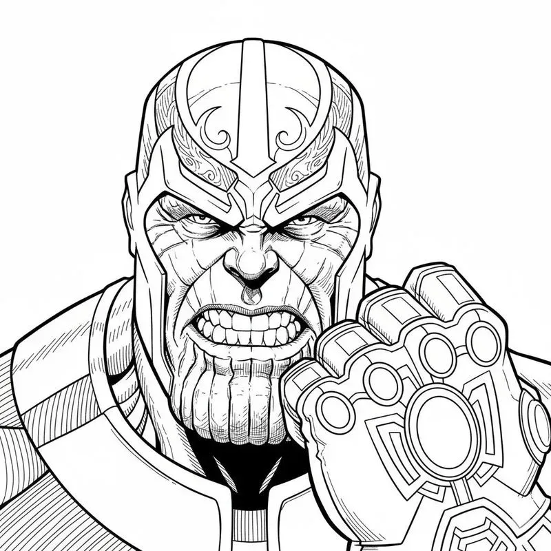Marvel Superhero Coloring Book Pages
